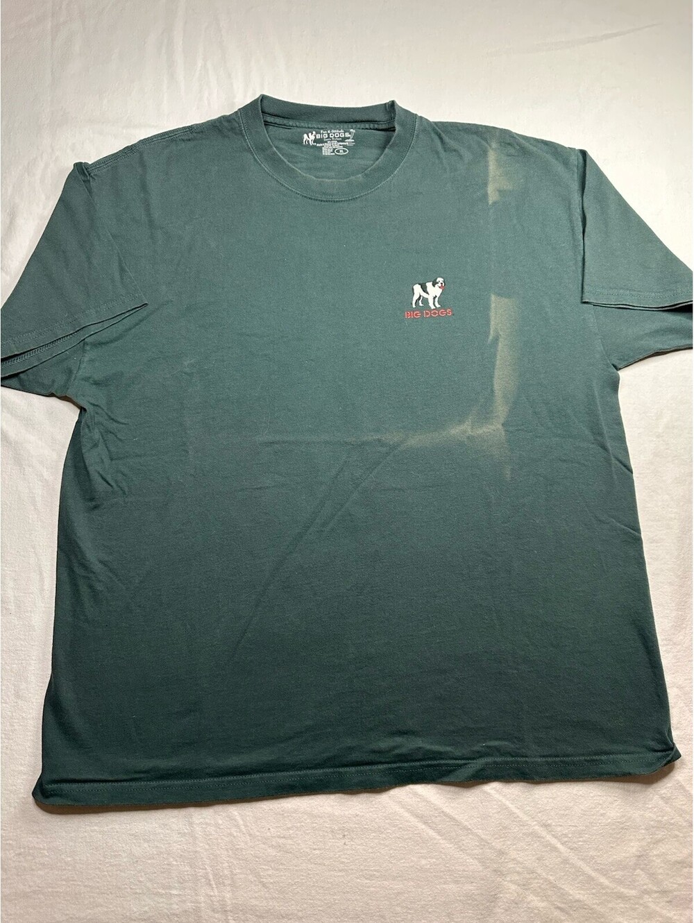 Big Dogs Y2K Distressed Size XL, Green,  “The Beer Hunter”